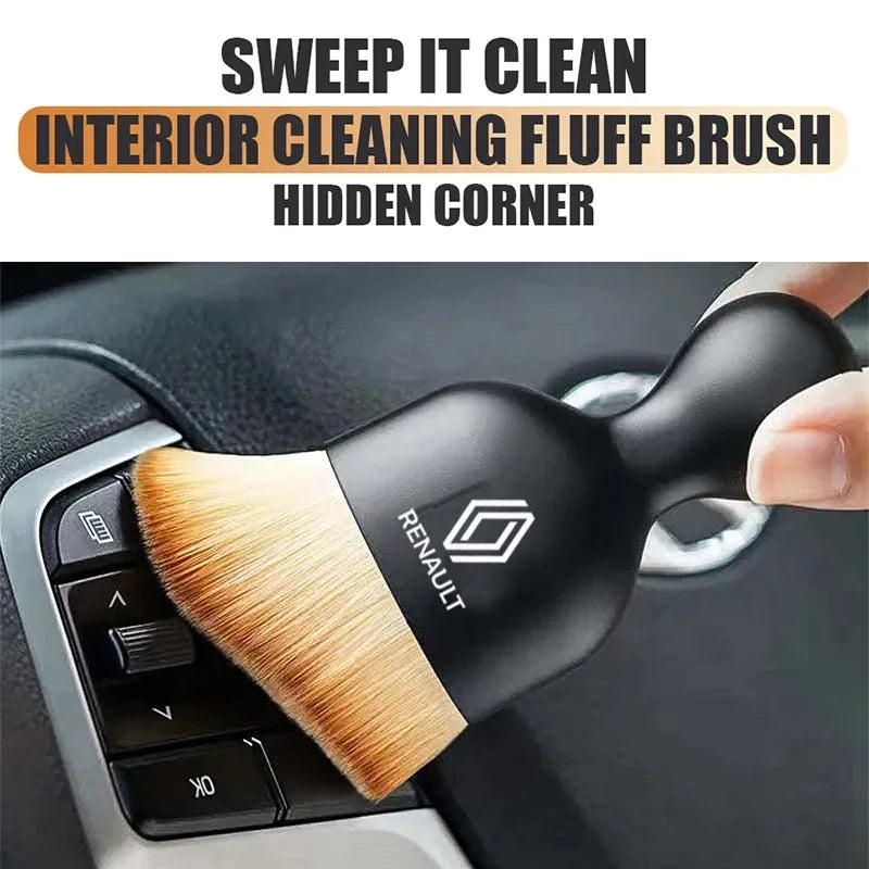 Brosse Douce de Nettoyage d’Emblèmes – Renault (Megane, Clio, Captur, Twingo...)