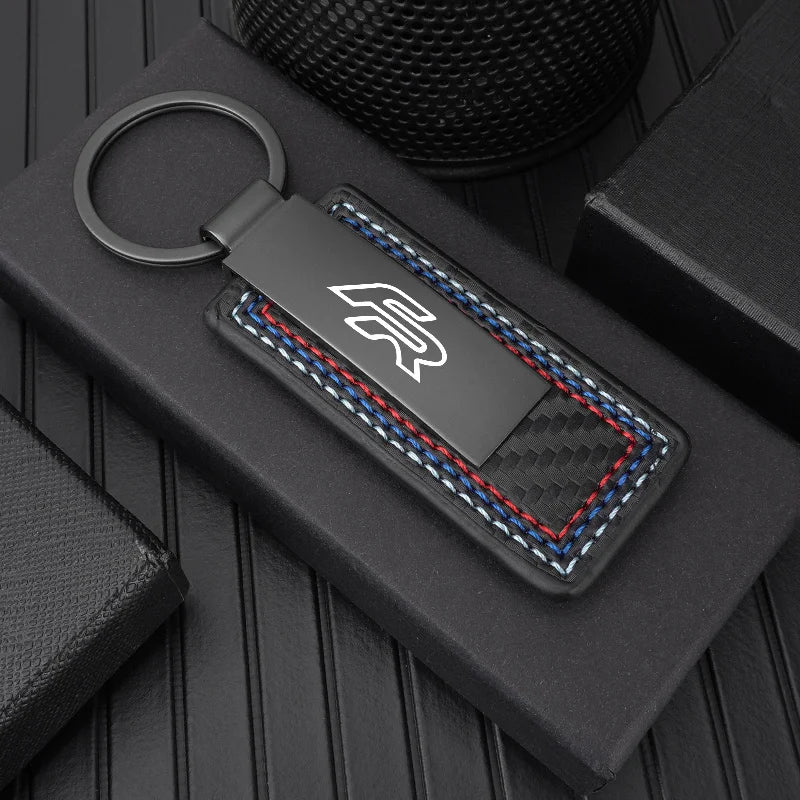 Porte-clés Fibre de Carbone SEAT – FR, Altea, Leon, Cupra, Cordoba, Alhambra