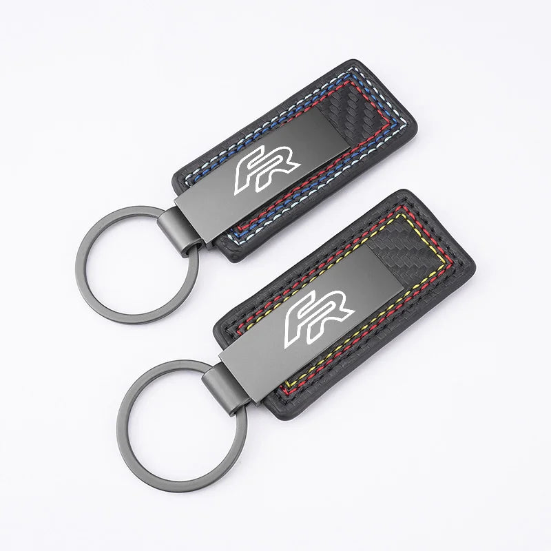 Porte-clés Fibre de Carbone SEAT – FR, Altea, Leon, Cupra, Cordoba, Alhambra