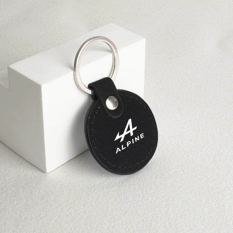 Porte-Clés Cuir Emblème Renault | Alpine · Clio · Mégane · Duster · Captur