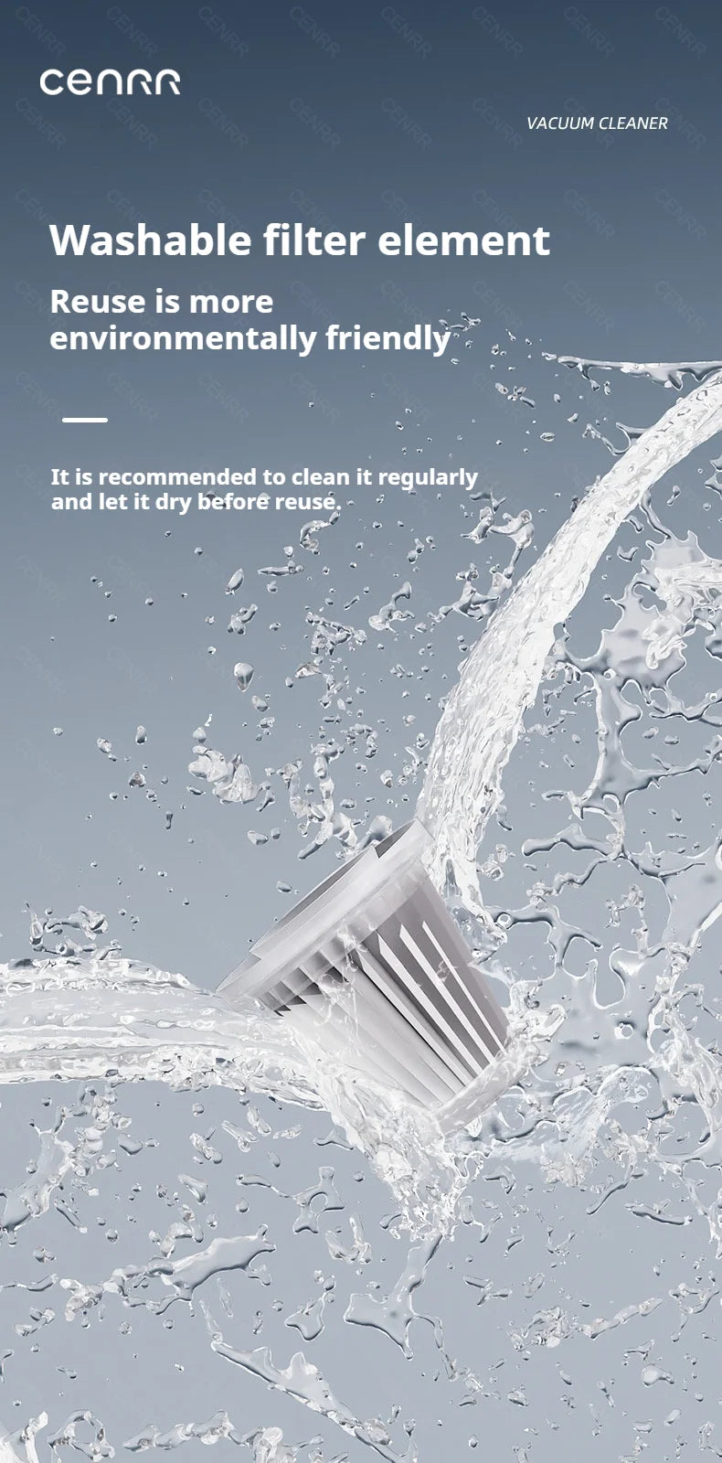 Aspirateur portable CENRR 998000PA