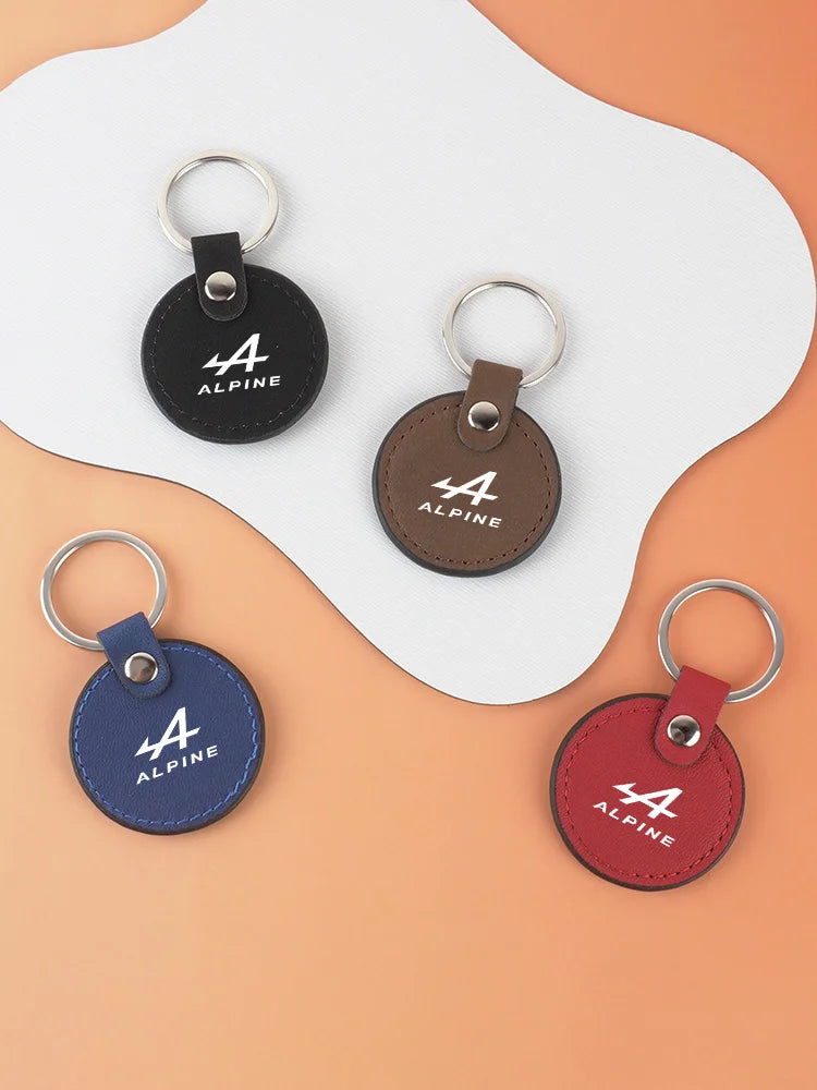 Porte-Clés Cuir Emblème Renault | Alpine · Clio · Mégane · Duster · Captur