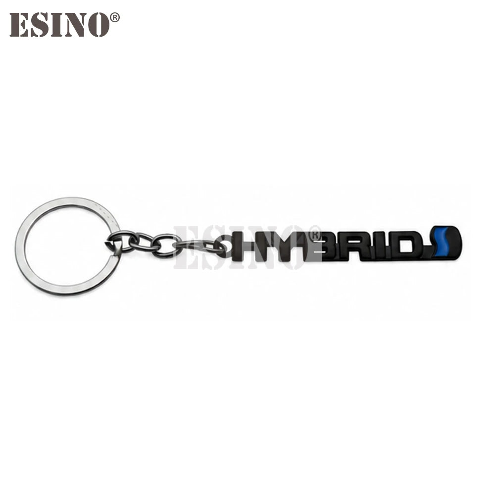 Porte-Clés Toyota Hybrid 3D Premium — Alliage de Zinc