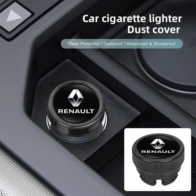Cache Allume-Cigare Anti-Poussière – Renault & Renault Sport (Clio, Megane, Captur...)