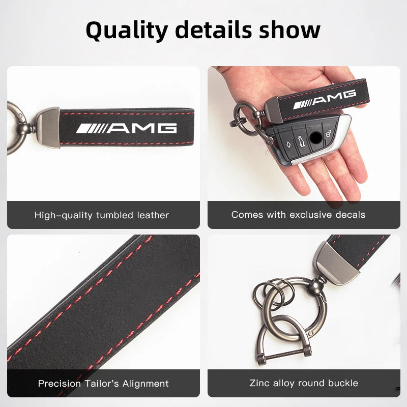Bouchons de valve Mercedes Benz AMG + porte clés offert