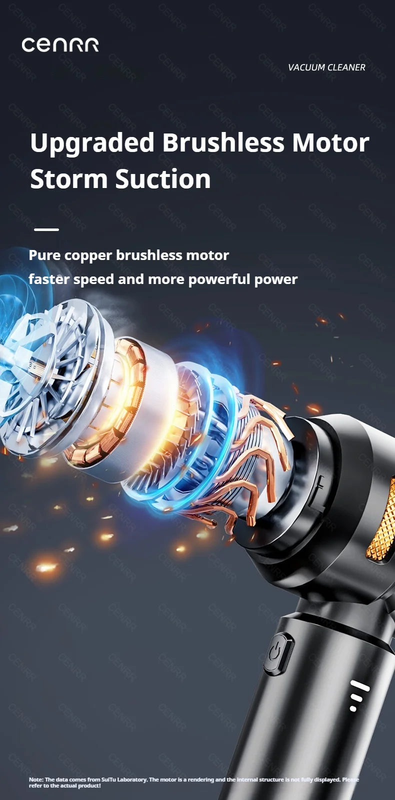 Aspirateur portable CENRR 998000PA
