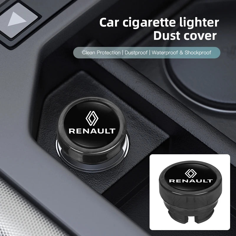 Cache Allume-Cigare Anti-Poussière – Renault & Renault Sport (Clio, Megane, Captur...)