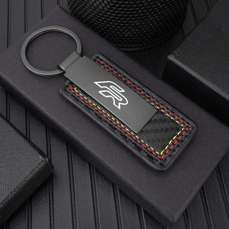 Porte-clés Fibre de Carbone SEAT – FR, Altea, Leon, Cupra, Cordoba, Alhambra