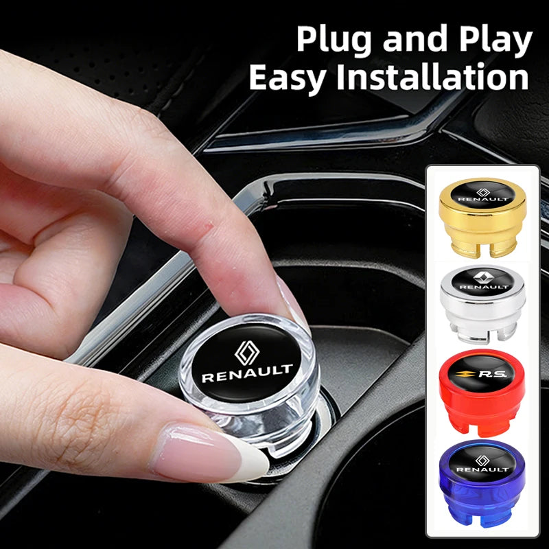 Cache Allume-Cigare Anti-Poussière – Renault & Renault Sport (Clio, Megane, Captur...)