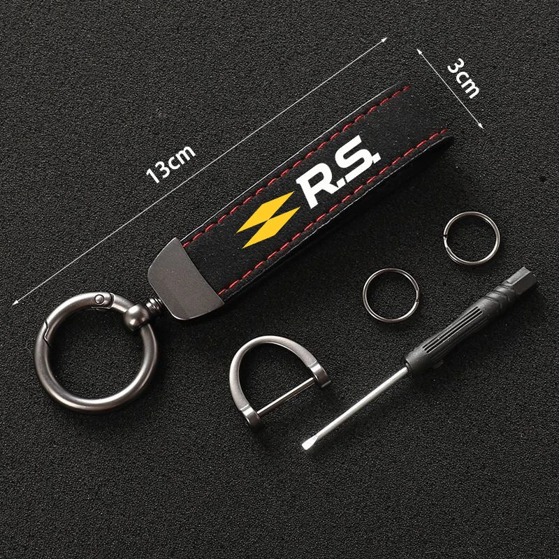 Porte-Clés Renault — RS Line, Mégane, Captur, Clio, Arkana