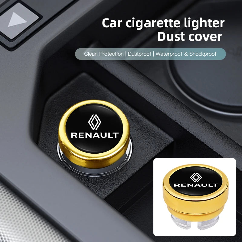 Cache Allume-Cigare Anti-Poussière – Renault & Renault Sport (Clio, Megane, Captur...)