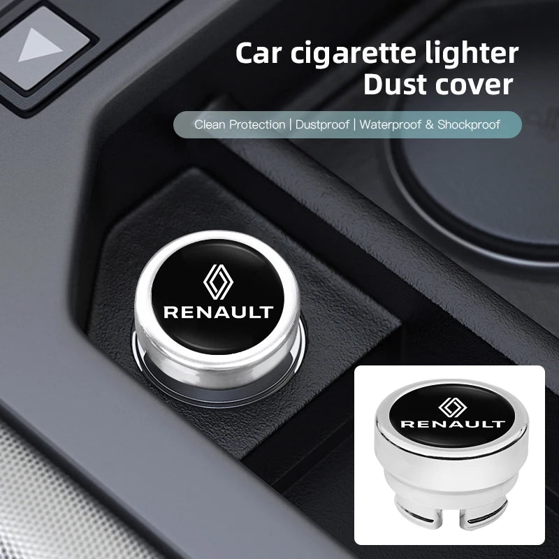 Cache Allume-Cigare Anti-Poussière – Renault & Renault Sport (Clio, Megane, Captur...)