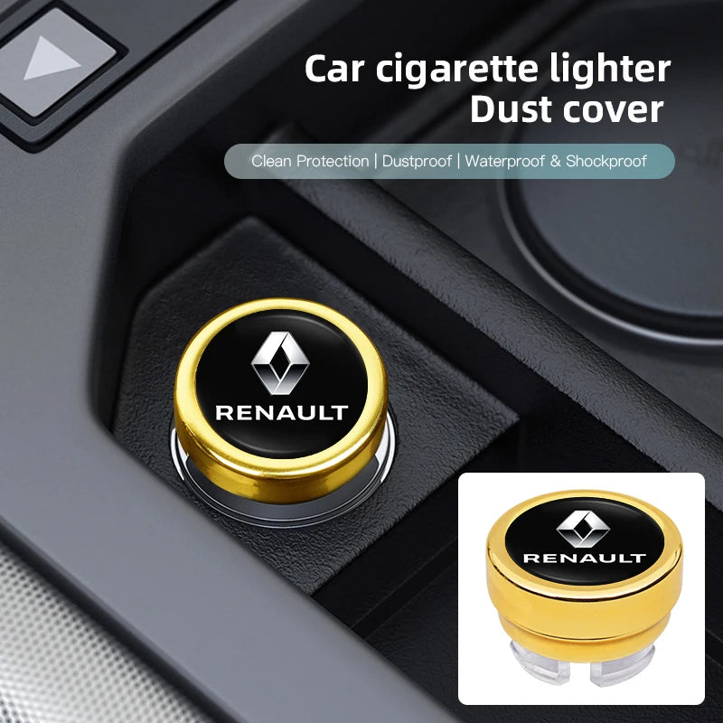Cache Allume-Cigare Anti-Poussière – Renault & Renault Sport (Clio, Megane, Captur...)