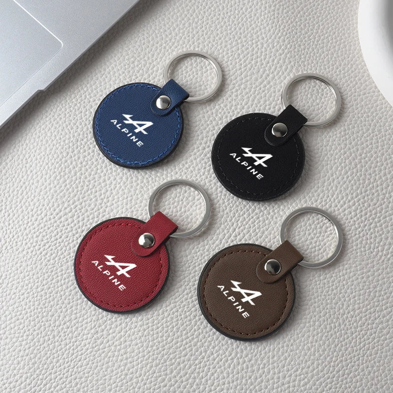 Porte-Clés Cuir Emblème Renault | Alpine · Clio · Mégane · Duster · Captur