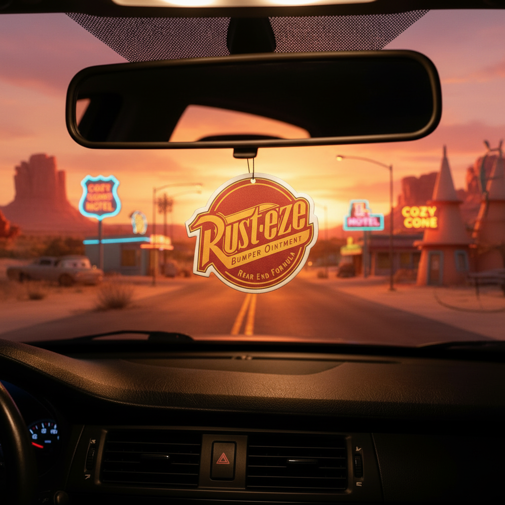 Désodorisant Rust-eze — Radiator Springs