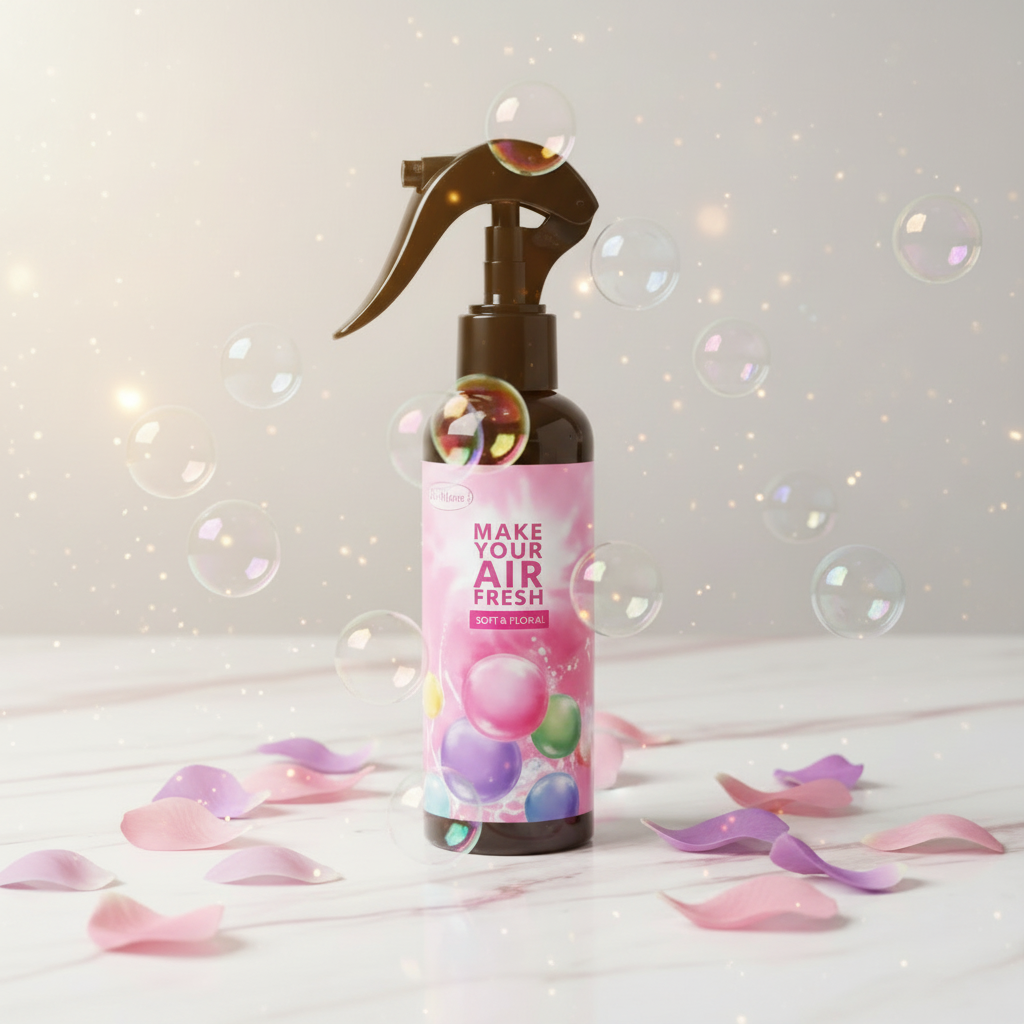 Spray désodorisant Bubble Gum ambiance lifestyle premium