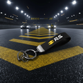 Porte-clé Renault R.S. fond Renault Sport