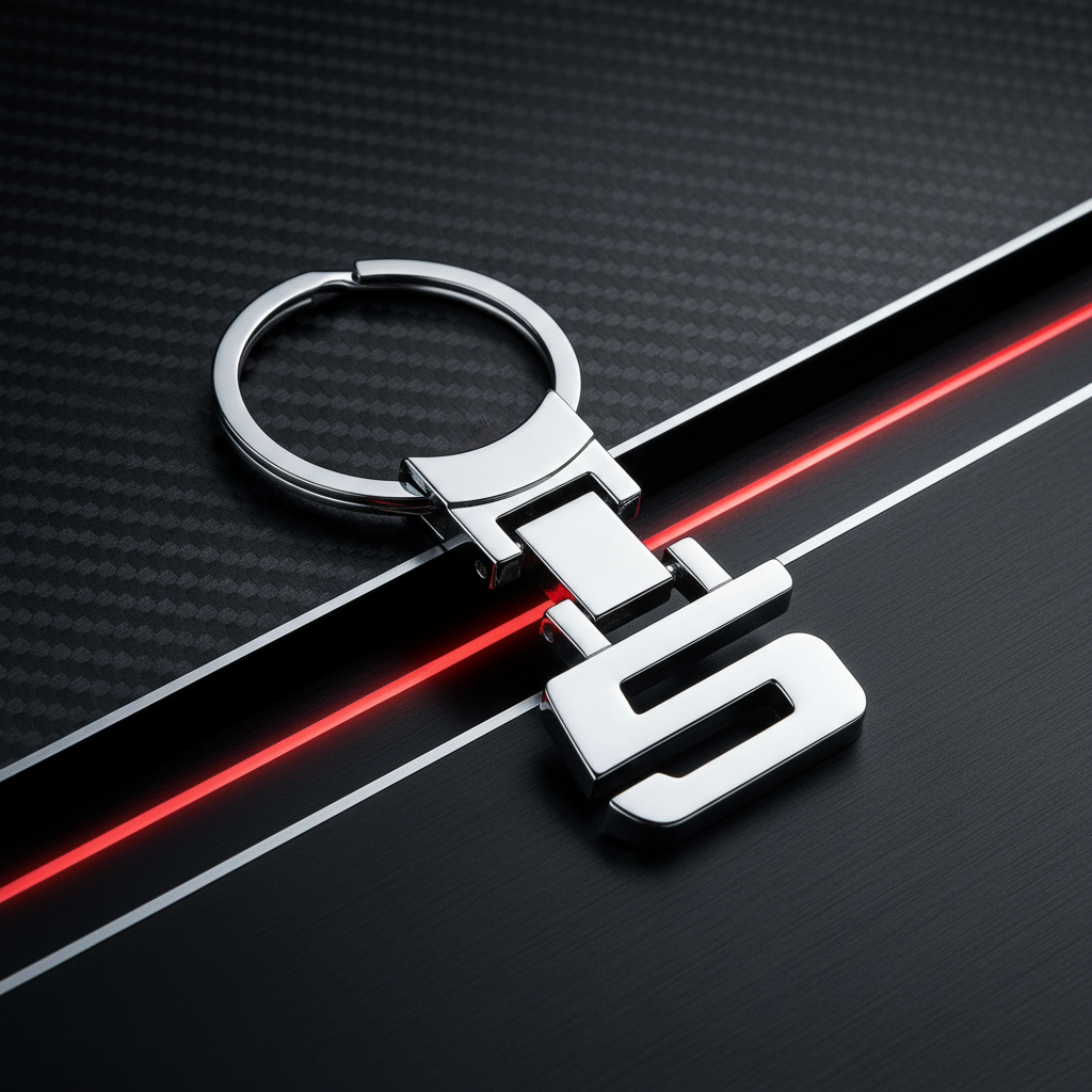 Porte-clé Série 5 fond sportif premium